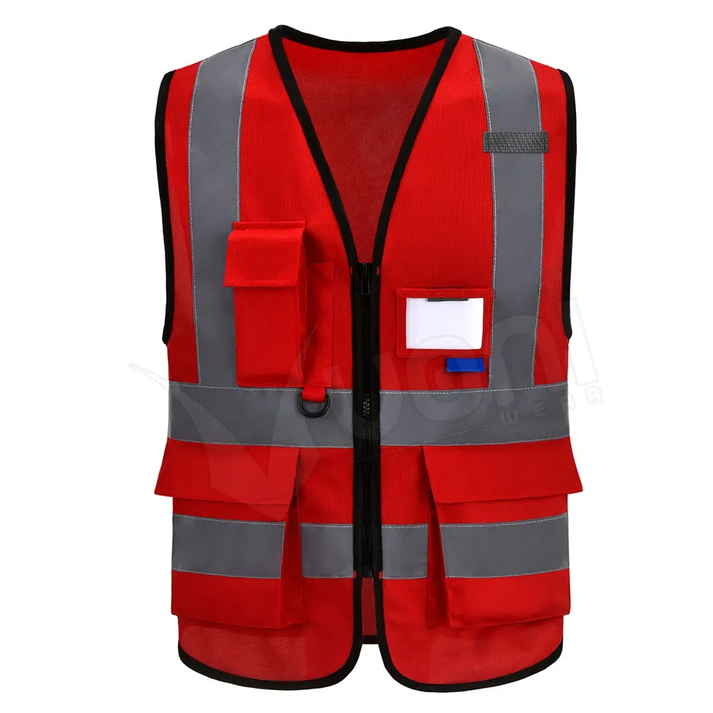 Safety Reflective Vest Latest Custom Design High Visibility Safety