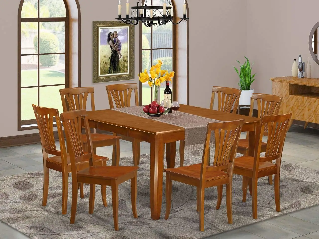 High Quality Dining Set 6 Chairs Wholesale Dinning Table Coffee