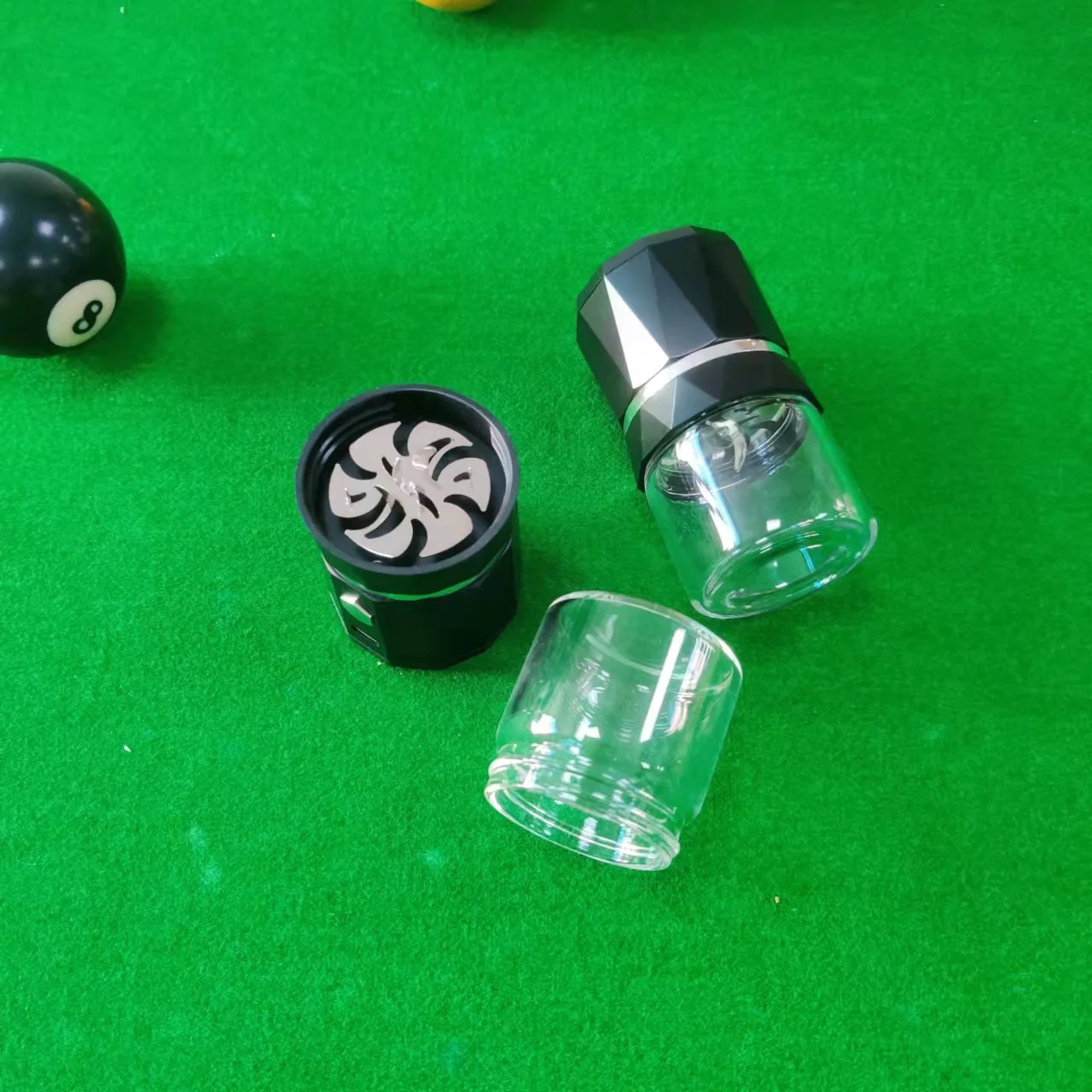 Anho портативный мини электрическая шлифовка травы контрольный инструмент автомобильных металлических шлифовальная машина Vapor 400 мач батареи компактный табака Шредер дыма