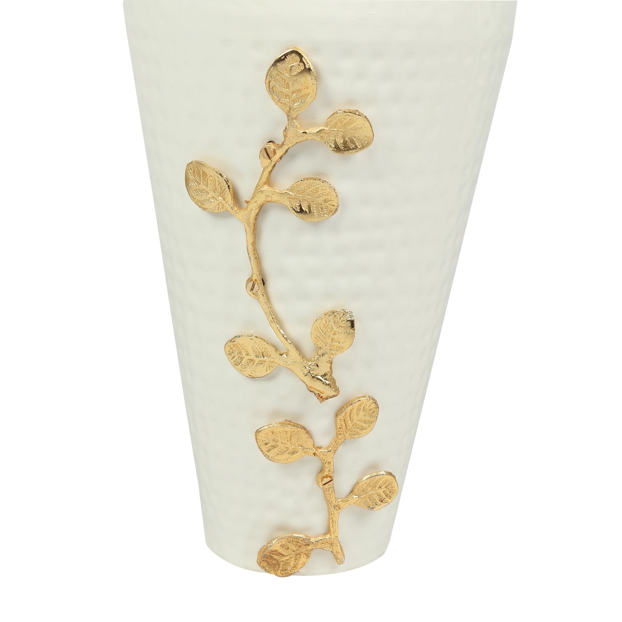 Indian Export Quality Home and Garden Decoration Metal Vases Available at Wholesale Supply Crystal