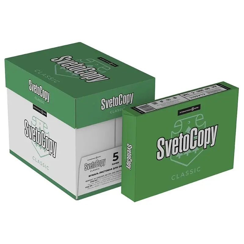 Hot Sale SvetoCopy A4 Copy Paper, 500 sheets, office paper 80gsm