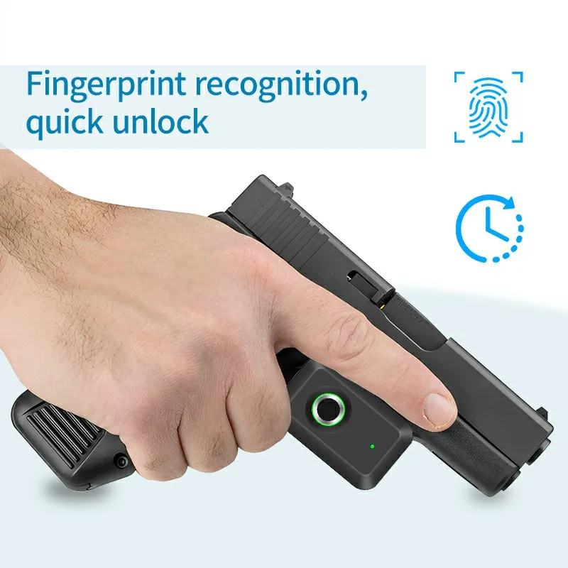 Kerong New Fingerprint Trigger Gun Lock Zinc Alloy Fingerprint Key