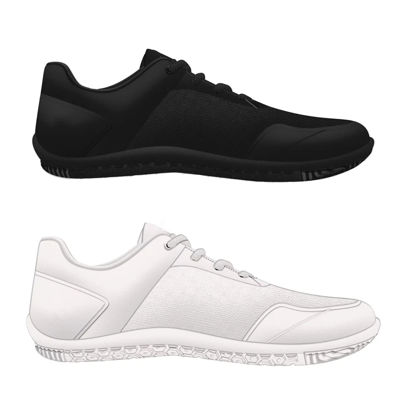 Custom zero Drop Wide Toebox Walking Running Barefoot Shoes Men Women Kids Shoe POWERLIFTING Barefoot Weightlifting Hiking