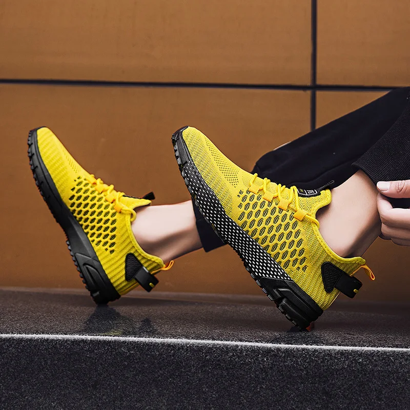 Brand Logo Customize Plus Size US 13 EU 47 Man Lightweight Tenis Casual Sports Sneakers Mesh Running Walking Shoes for Men