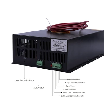 CO2 laser power supply HY-W120W HY-W200W laser power source for CO2 Laser cutting machine