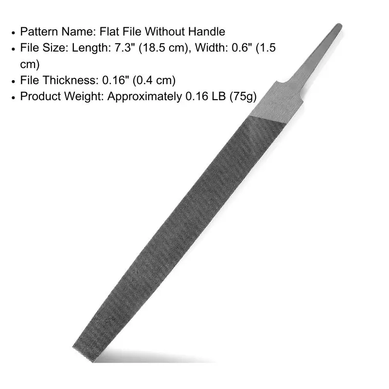 6" High Carbon Steel File For Metal & Wood Shaping,6" Double Cut