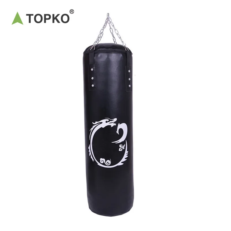 Topko High Quality Adult Boxing Sandbag Gym Fitness Equipment Heavy
