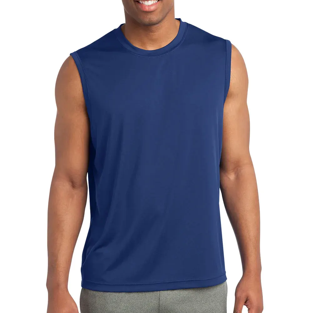 royal blue athletic tank top