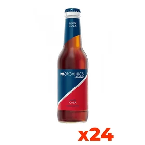 For Red Bull Organics Organic Cola 250ml Glass Bottles 24 Pack for Home Organic Carbonated Soft Drink