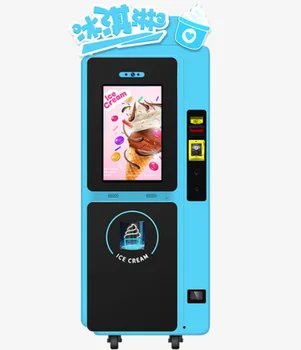 Glace Ice Cream Machine Yogurt Ice Cream Vending Cheapest Icecream Making Machine Ready To Ship Small