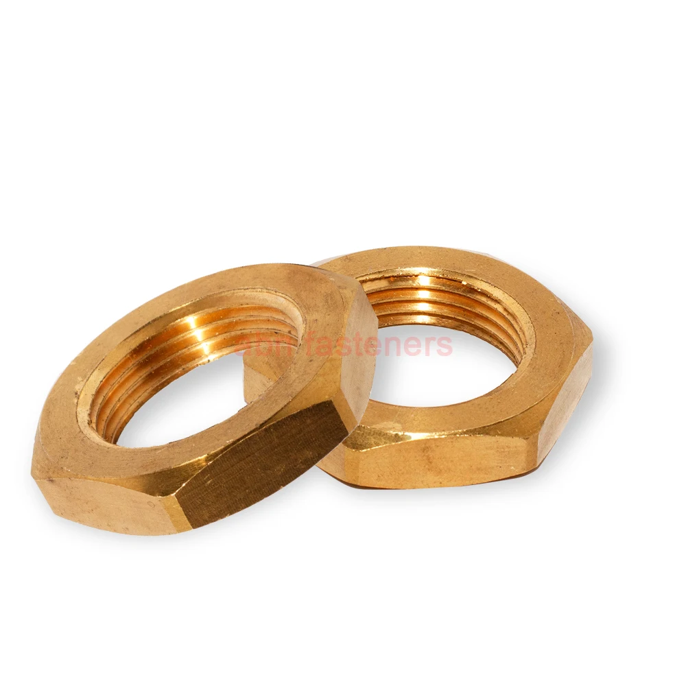 G1 11 Brass Nut Union Brass Jam Nut Hexagon Nut 100 Gauge Controlled