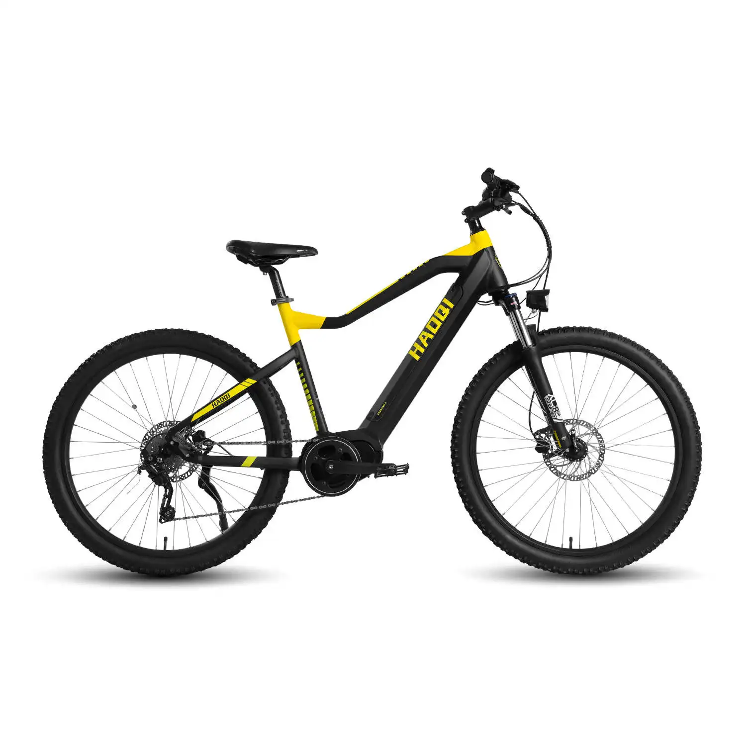 HAOQl Cheetah All-Terrain E-MTB 60V 250W Zentralmotor mit 48V Lithium-Batterie Mittelantrieb 60km Reichweite Geländetauglichkeit