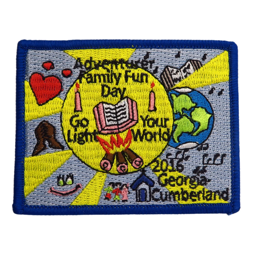 Scout Badge Girl Scout Patch Custom Embroidery Woven Emblem Patches