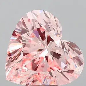 Lab Grown CVD Diamond Unusual Pink Fancy Color Diamond VS VVS Grade Ethical Gemstone Engagement IGI Certified Fine