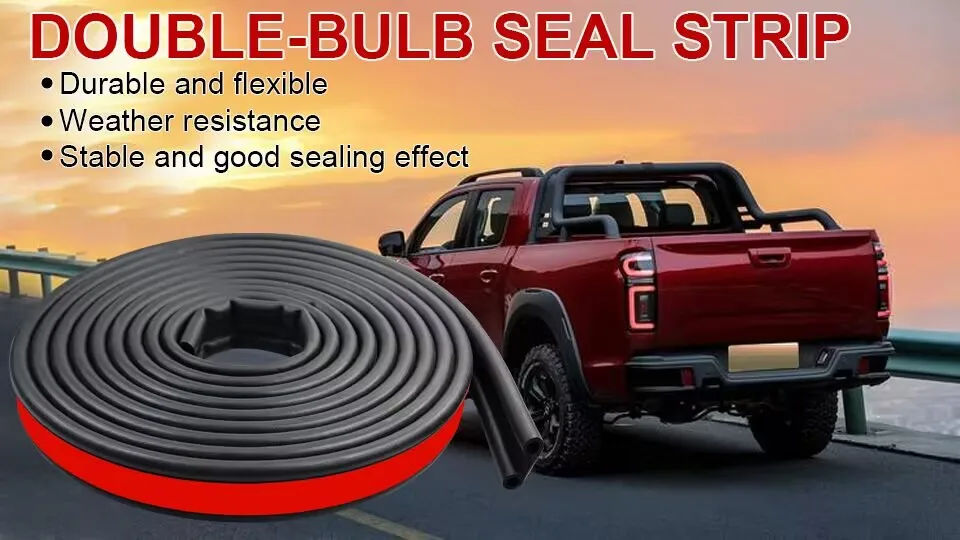 Weather Stripping Sealant Rubber Weather Seal For Pickups Cap