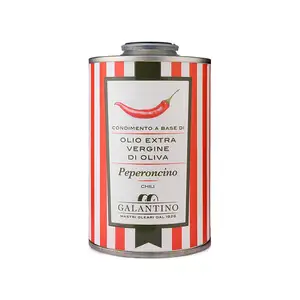 Chili Flavored Extra Virgin Olive Oil 12 Cans Per Box - Italian Olive Oil