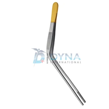 Stainless Steel Nasal Dressing Forceps Bayonet Shaped Orthopedic ...