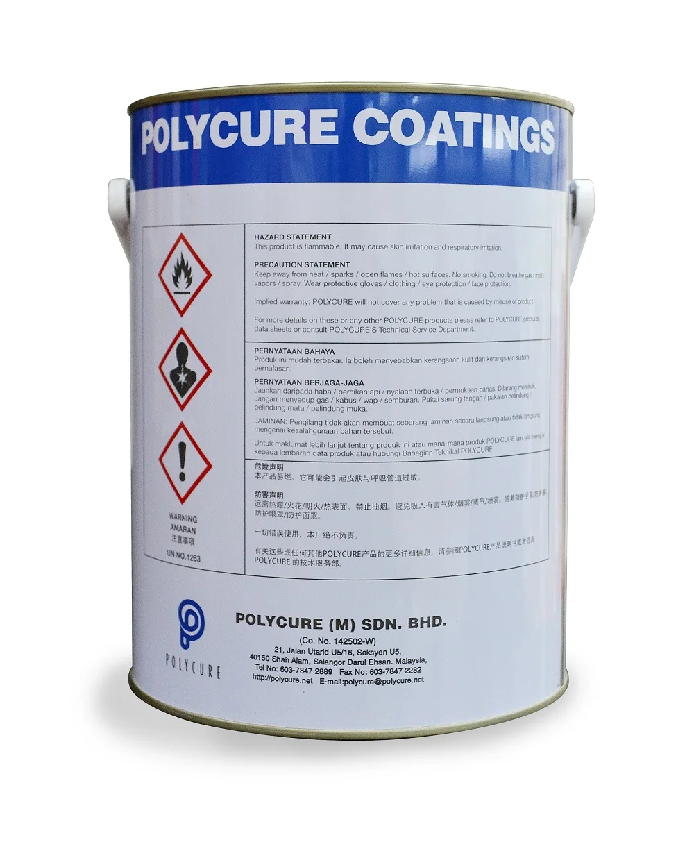 Single Component General Clear Topcoat Nitrocellulose Clear Color