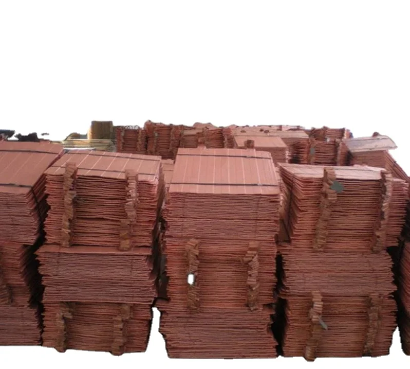 99.99 Copper Cathode Pure Copper Sheet/plate For Sale Copper Cathode