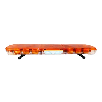 New Amber LED Flashing Light Bar Emergency Warning Lighting System for Ambulance Fire Truck All Vehicle Types