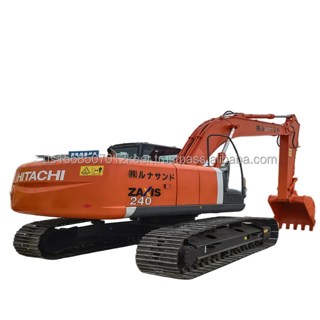 Used Original Hitachi ZX 240 Hydraulic Crawler Excavator
