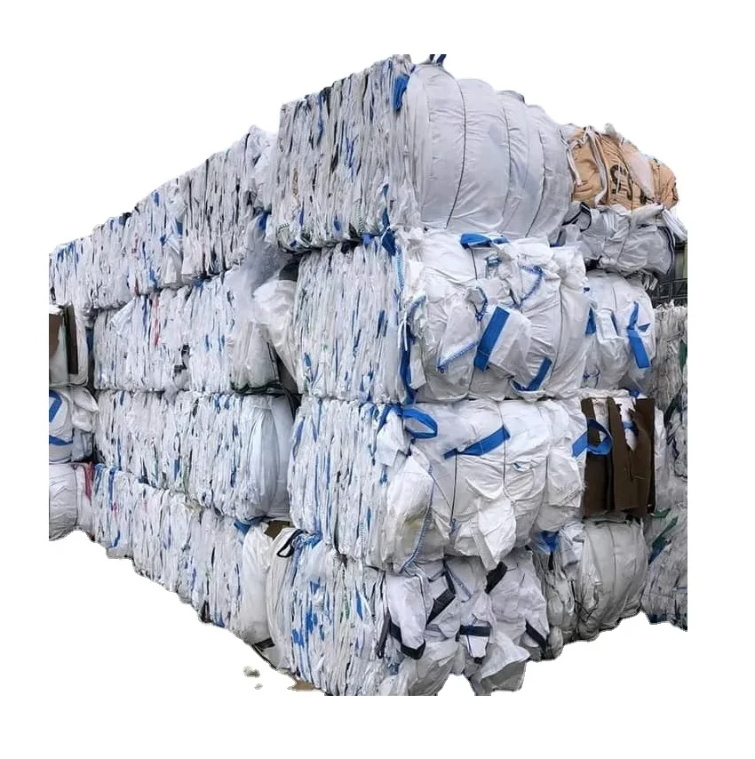 Jumbo Bag Big Bags Scrap Pp 500 1000kgs Top White Skirt Cross Flat Color Printing Feature Weight