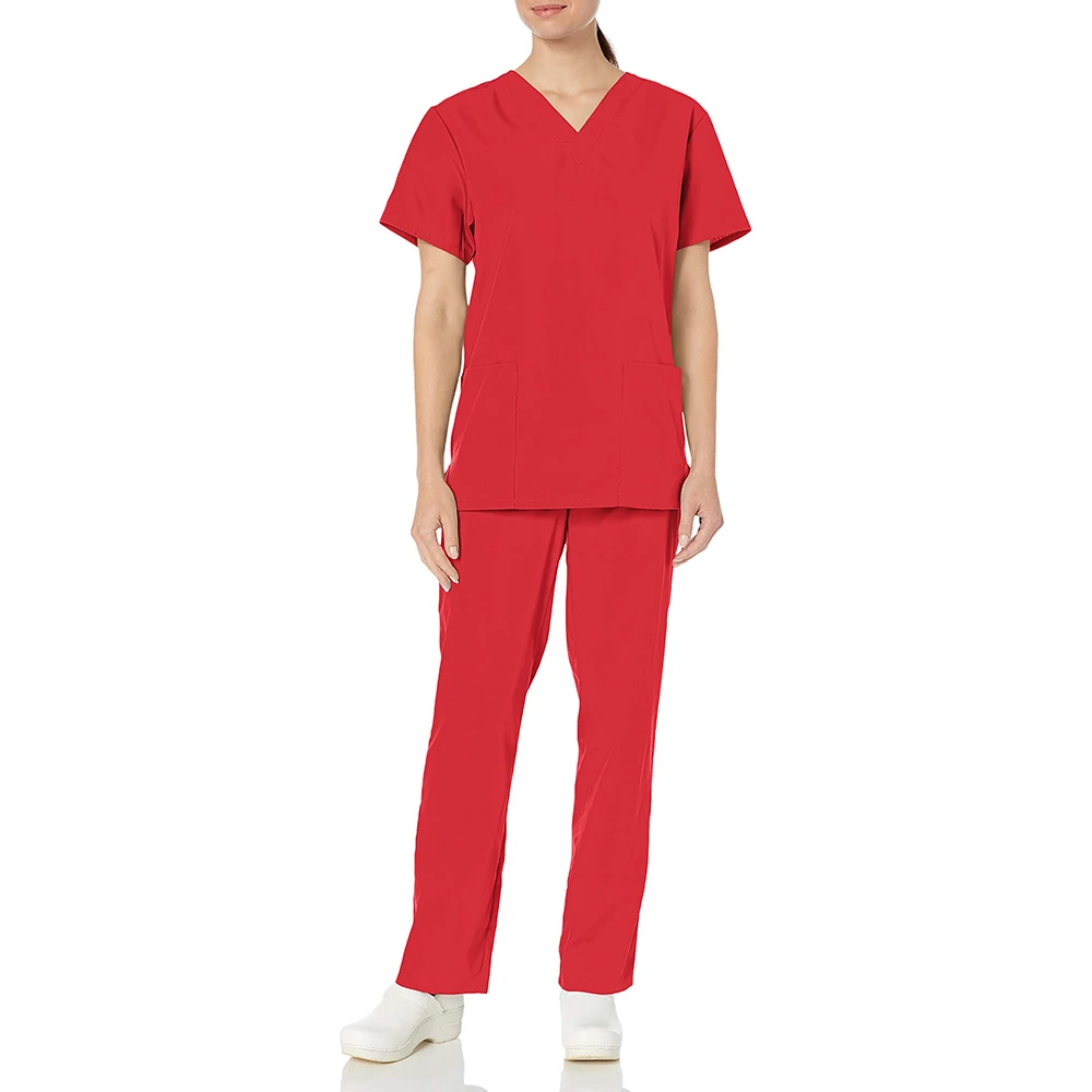 Custom nursing scrubs custom spandex medical uniforms nurse suit scrubs
