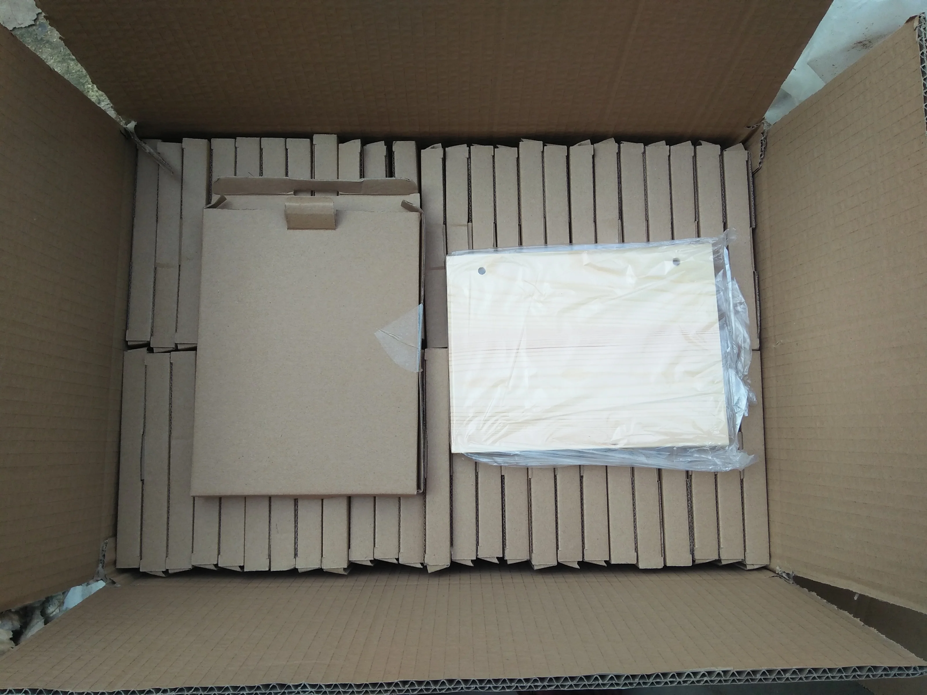 Custom Wooden Menu Board With Rubber Bands Solid Wood Clipless