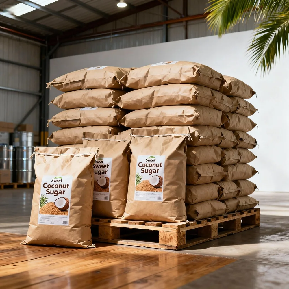 Pure Natural Coconut Sugar Factory Direct Export Deals