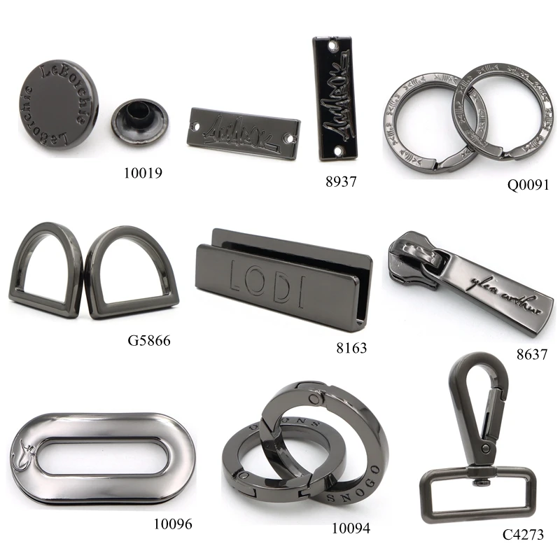 Handbag Hardware  Accessories Metal Handles Strap Connectors Bag Hardware