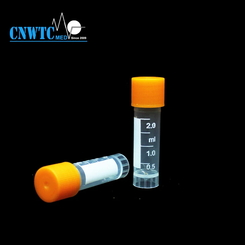 Laboratory Equipment Screw Cap 1ml 3ml 4ml 2ml 5ml Cryovials - Buy ...