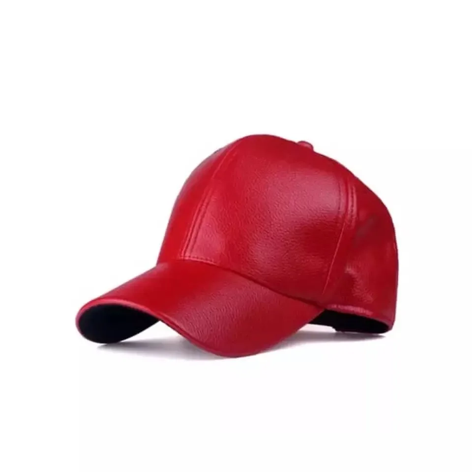 2023 Hot Sale High Quality Baseball Cap Custom Design Genuine Leather
