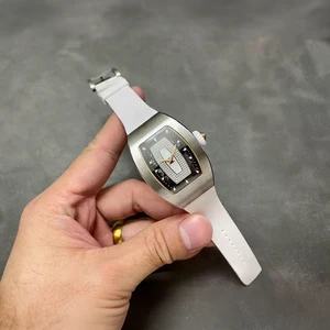 2026 High-Quality Business Men's Mechanical Watch with Waterproof Rubber Strap Stylish Automatic Design High-End Luminous Watch