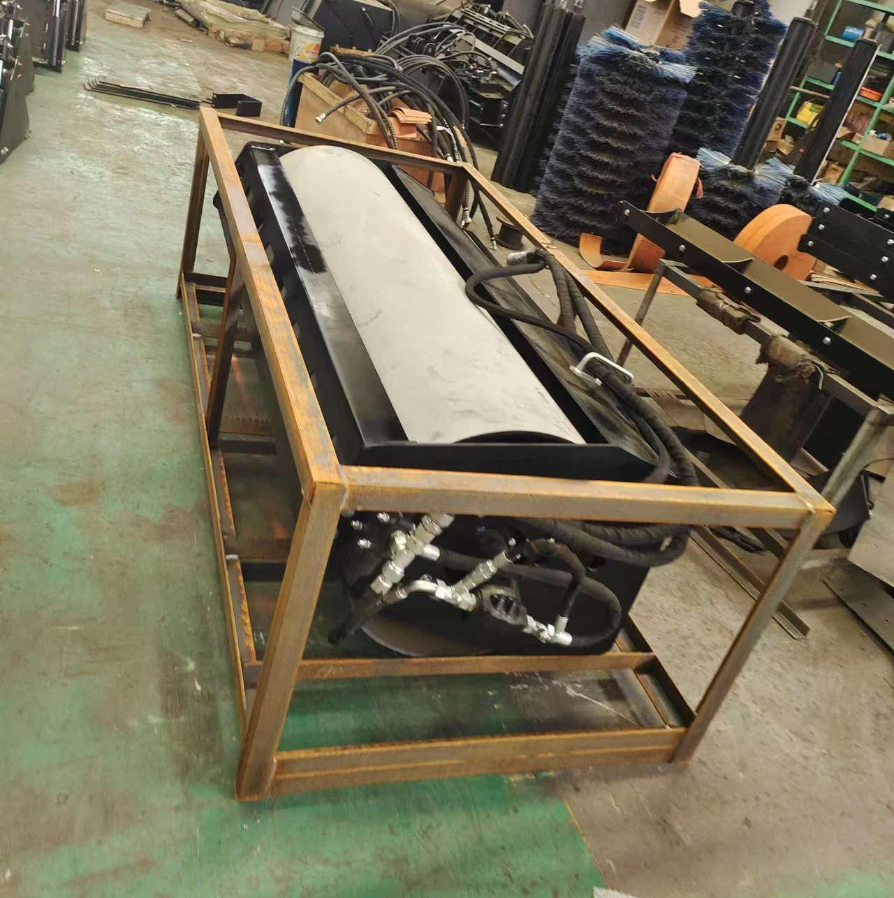 product 2025 heavy duty high flow skid steer forestry mulcher for tree and bush clearing-23