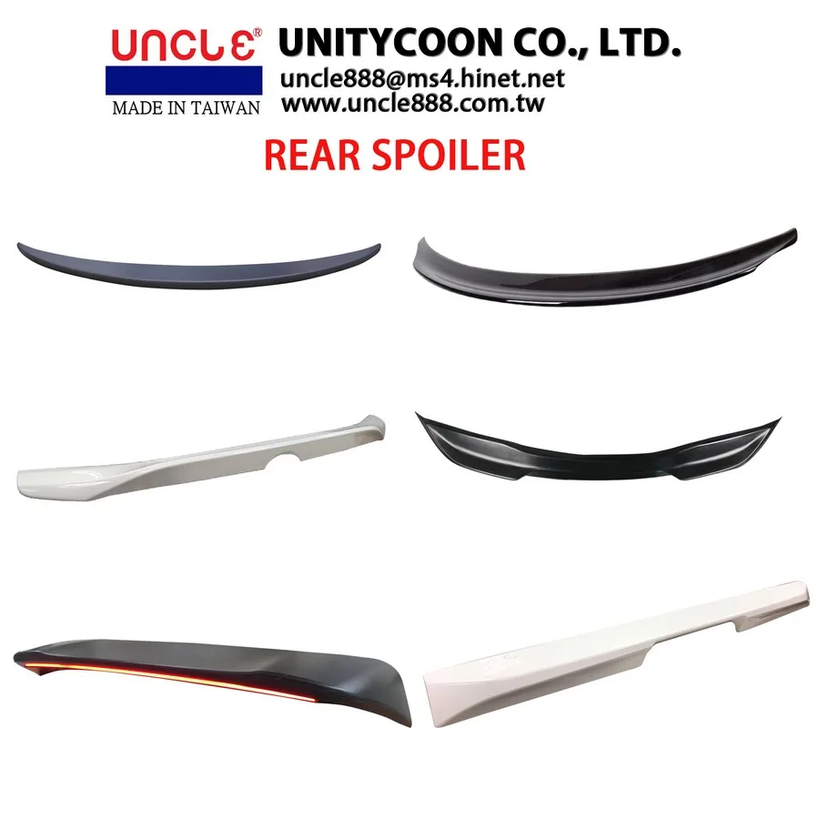 BMW E30 M-TECH Rear Trunk Spoilers - Enhance Style & Performance