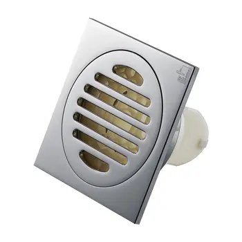 Stainless steel bathroom drain floor drain square deodorant floor drain