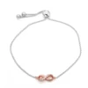 Rhodium + Or Rose