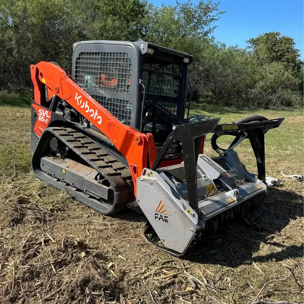 Kubota SVL97-2 Skid Steer Mulcher, Hot Selling Heavy Duty Mulching ...