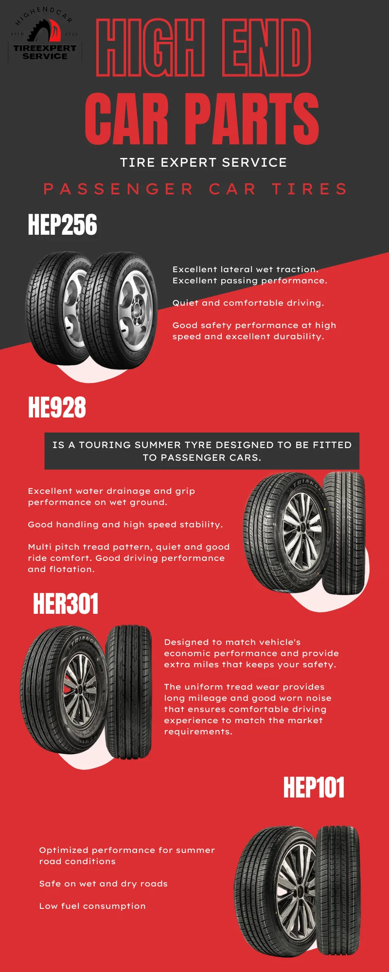 Passenger Car Tires Hep645 195r14c For Commercial Vehicles All Tires