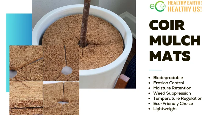 Coir Peat Disc/coir Mulch Mat For Tree From Vietnam - Buy Coir Mulch ...