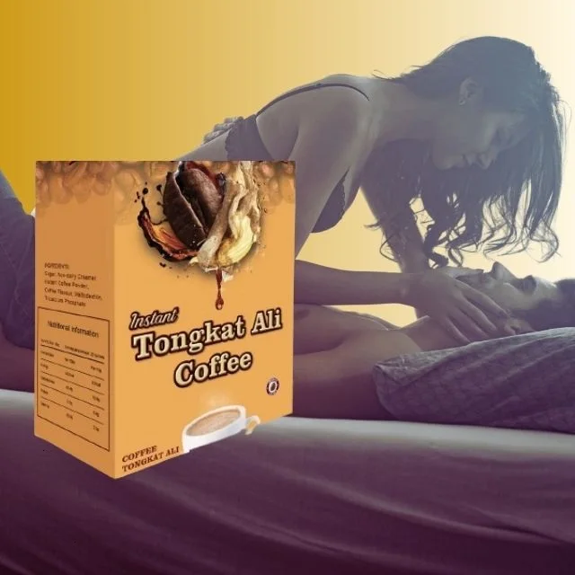 Private Label Men Coffee Powder with Maca and Tongkat Ali Extract