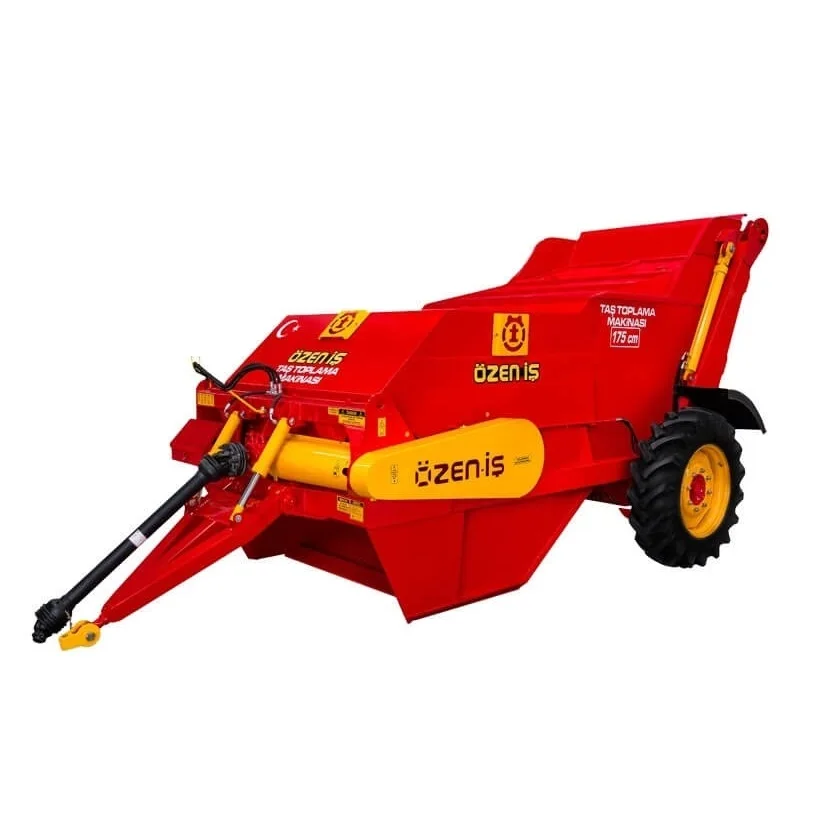 Farm Rock Stone Picker Removal Collecting Machine Large Tractive