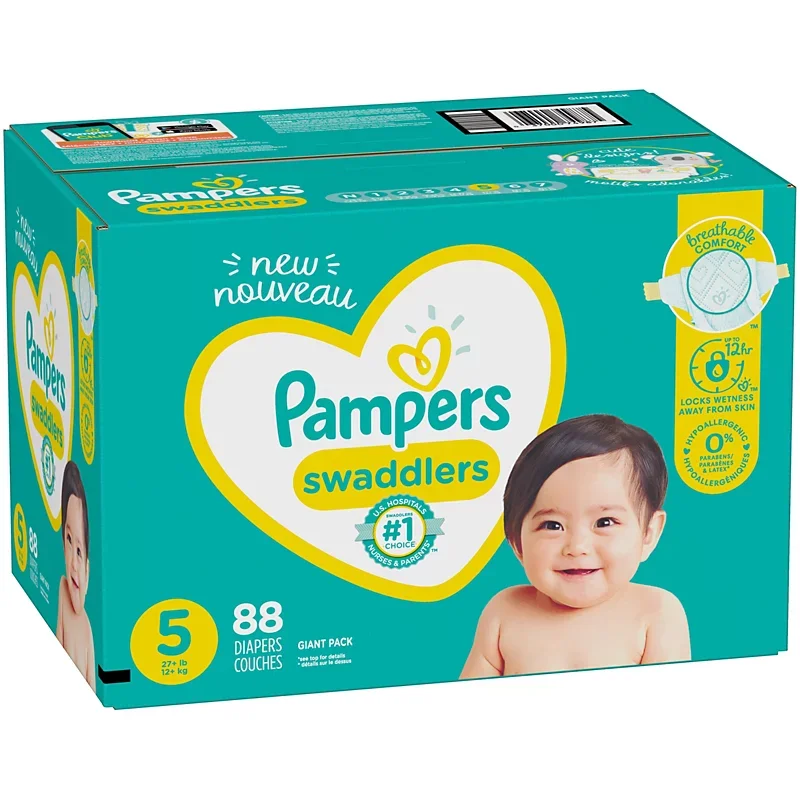 Quality Pampers Baby Dry Nappies/ New Born Baby Diapers Size 2 Size 4 ...