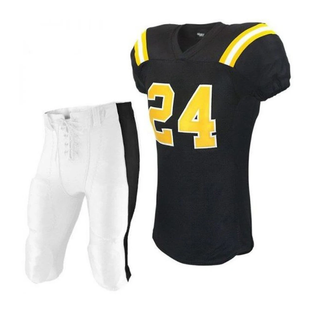2024 New Arrival Custom Made NFL Football Jerseys Tackle Twill Player Name and Number Printing Set Uniform for Adults
