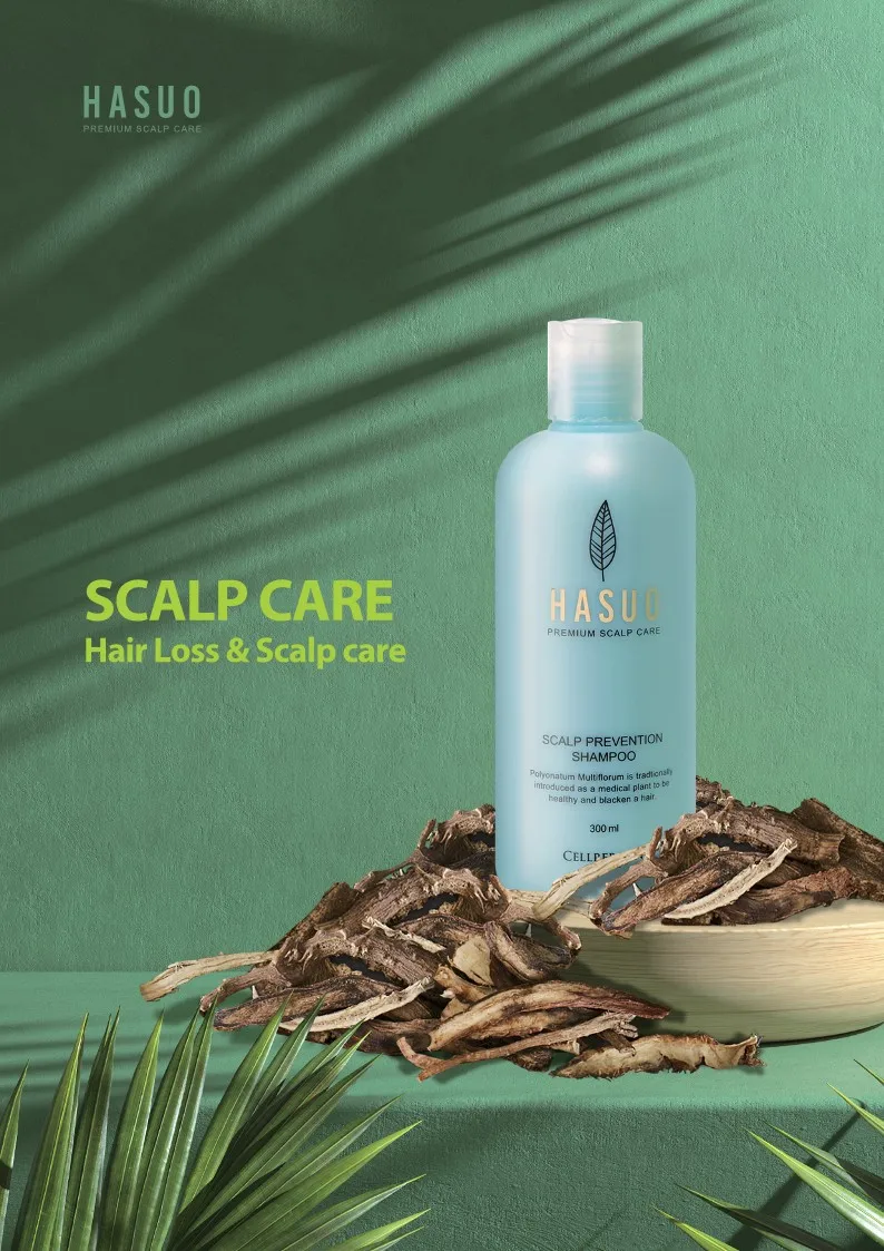 Hasuo Korean Scalp Prevention Shampoo 300ml Anti Dandruff Preventing Hair Loss Shampoo Buy