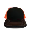 Black/ neon orange