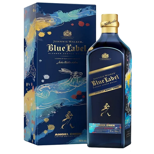 Blue Label Blended Scotch Whisky (empty Bottle And Box) - Buy Blue ...