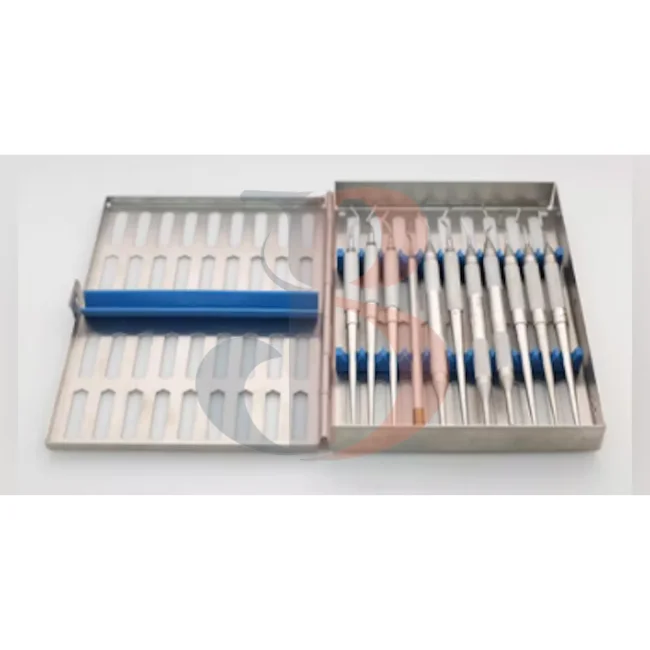 Dental Autoclave Sterilization Cassette Rack Box Tray For 6,10