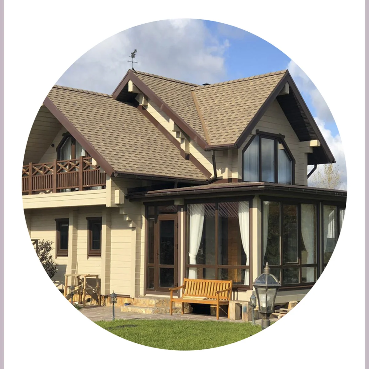 Prefabricated Wooden House Kit For Sale,Readymade Wooden Frame House