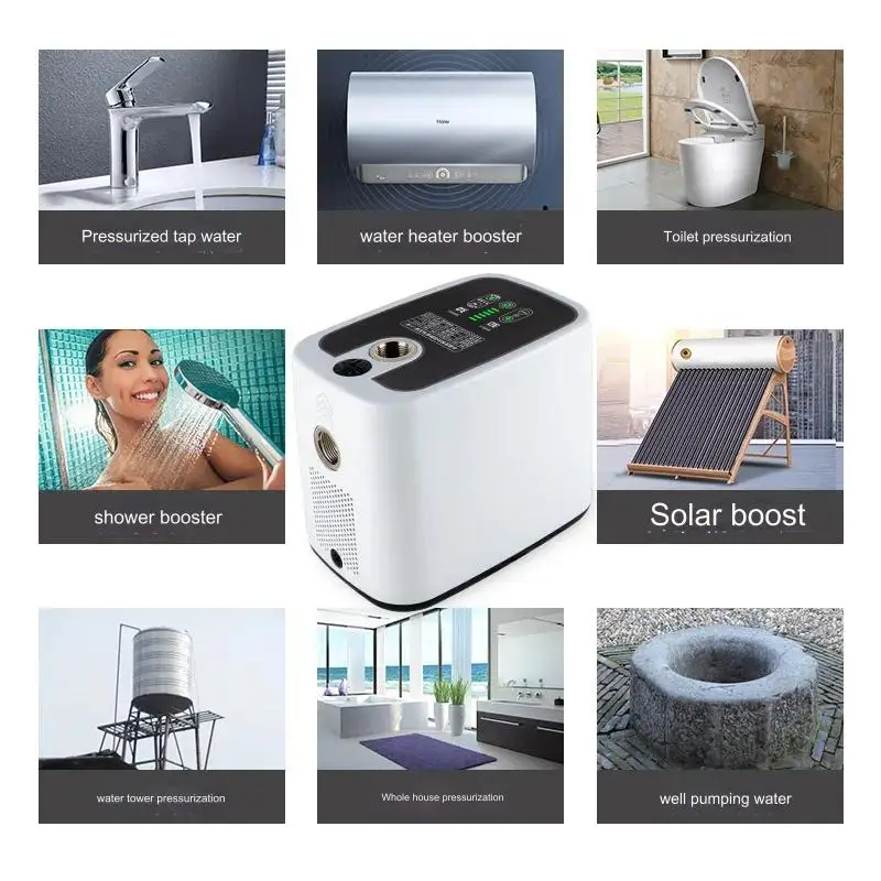 OEM DOMESTIC DC Home Silent Intelligent Permanent Magnet Synchronous Motor Water Pressure Booster Pump PMSM VF Constant Control